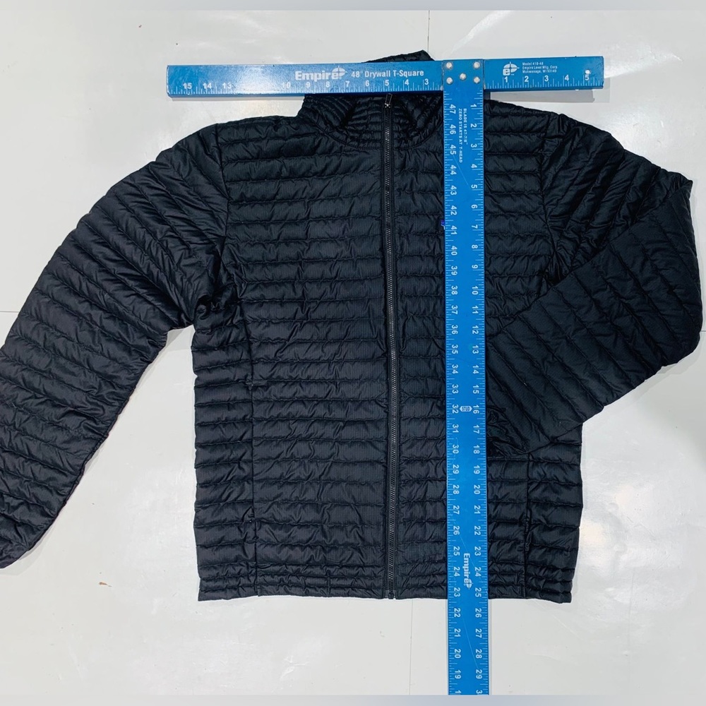 Eddie Bauer EB650 Down Fill Black Lightweight Full-Zip Puffer Jacket - Picture 5 of 6